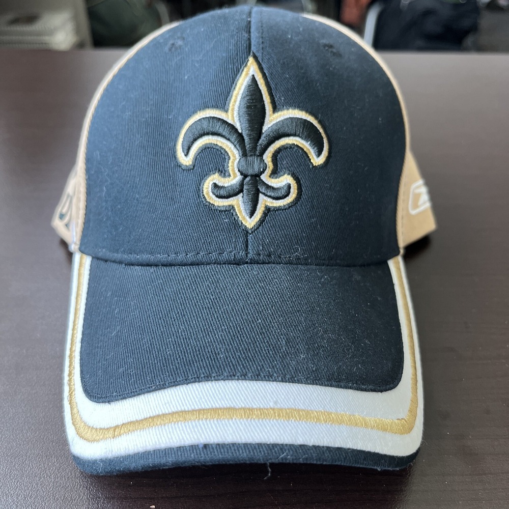 NFL New Orleans Saints‎ Reebok Basic Logo Adjustable Cap Hat NFL Team Apparel